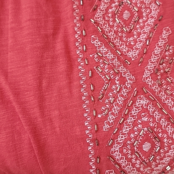 JM Collection 3/4 Sleeve Blouse/ S. - Picture 8 of 9